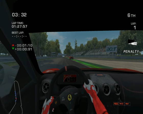 Ferrari Challenge: Trofeo Pirelli Screenshot 17 (Nintendo Wii (US Version))