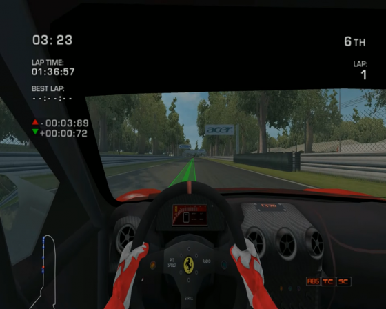 Ferrari Challenge: Trofeo Pirelli Screenshot 18 (Nintendo Wii (US Version))