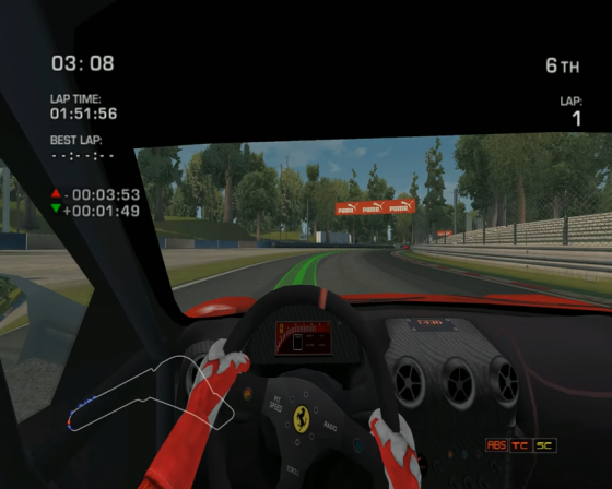 Ferrari Challenge: Trofeo Pirelli Screenshot 20 (Nintendo Wii (US Version))