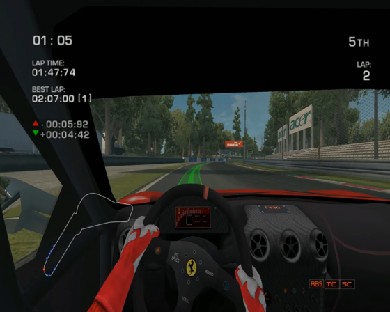 Ferrari Challenge: Trofeo Pirelli Screenshot 34 (Nintendo Wii (US Version))