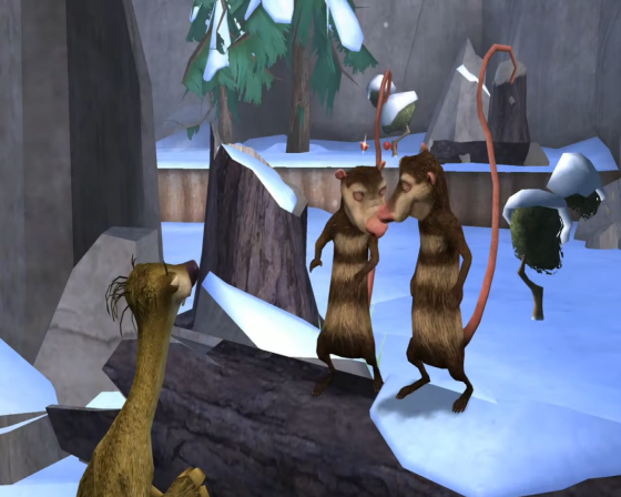 Ice Age 3: Dawn of the Dinosaurs Screenshot 46 (Nintendo Wii (US Version))