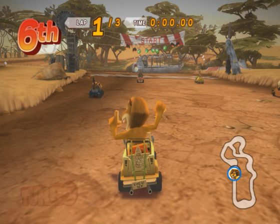 Madagascar Kartz Screenshot 10 (Nintendo Wii (US Version))