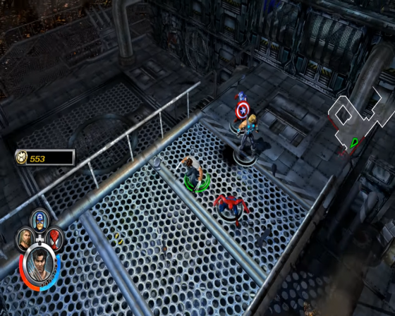 Marvel: Ultimate Alliance Screenshot 36 (Nintendo Wii (US Version))