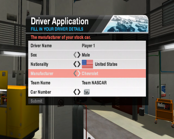 NASCAR The Game: Inside Line Screenshot 40 (Nintendo Wii (US Version))