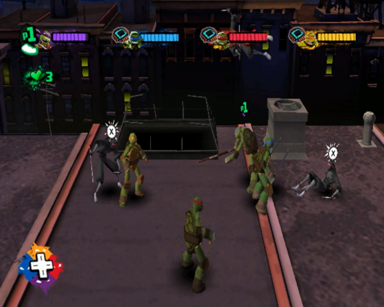 Nickelodeon Teenage Mutant Ninja Turtles Screenshot 20 (Nintendo Wii (US Version))