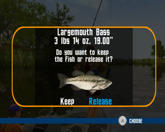 Rapala's Tournament Fishing! Screenshot 27 (Nintendo Wii (US Version))