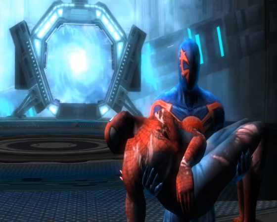 Spider-Man: Edge of Time Screenshot 27 (Nintendo Wii (US Version))