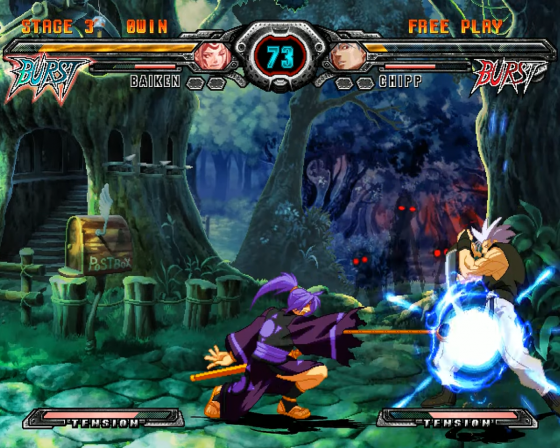 Guilty Gear XX: Accent Core Plus Screenshot 44 (Nintendo Wii (US Version))