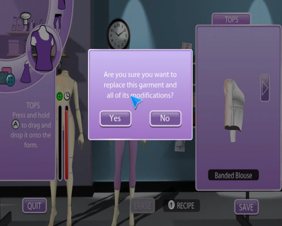 Project Runway Screenshot 25 (Nintendo Wii (US Version))