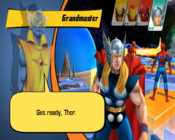 Marvel Super Heroes 3D: Grandmaster's Challenge Screenshot 22 (Nintendo Wii (EU Version))