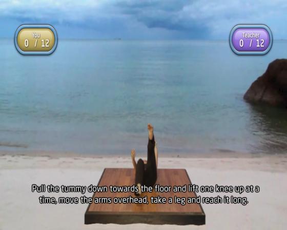 New U Fitness First Mind Body: Yoga & Pilates Workout Screenshot 5 (Nintendo Wii (US Version))