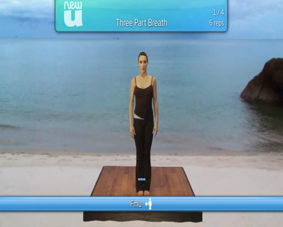 New U Fitness First Mind Body: Yoga & Pilates Workout Screenshot 10 (Nintendo Wii (US Version))