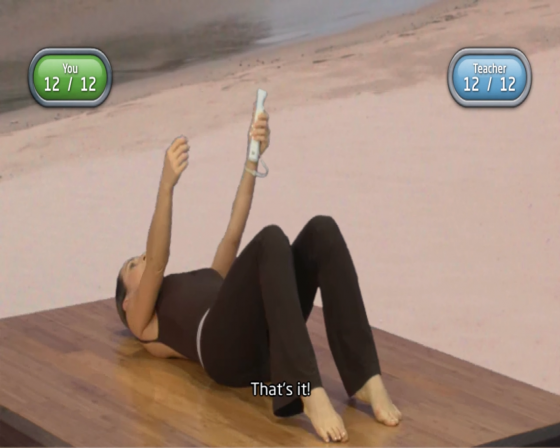 New U Fitness First Mind Body: Yoga & Pilates Workout Screenshot 32 (Nintendo Wii (EU Version))