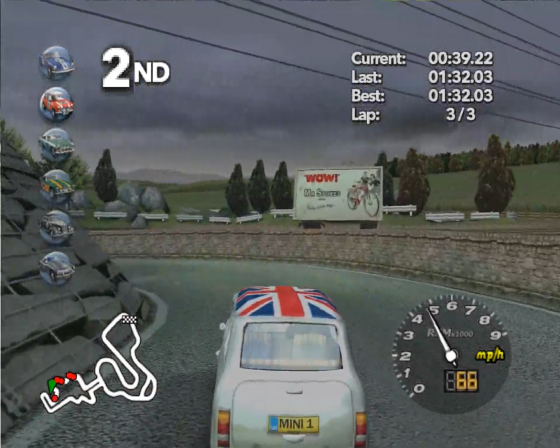 Classic British Motor Racing Screenshot 7 (Nintendo Wii (US Version))