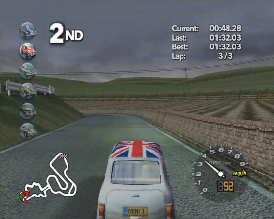 Classic British Motor Racing Screenshot 8 (Nintendo Wii (US Version))