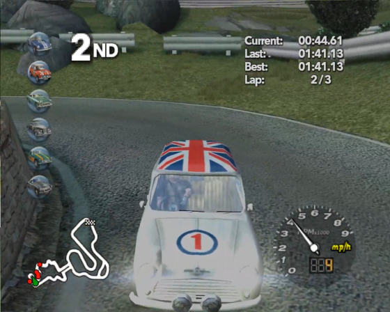 Classic British Motor Racing Screenshot 11 (Nintendo Wii (US Version))