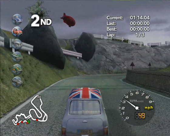 Classic British Motor Racing Screenshot 22 (Nintendo Wii (US Version))