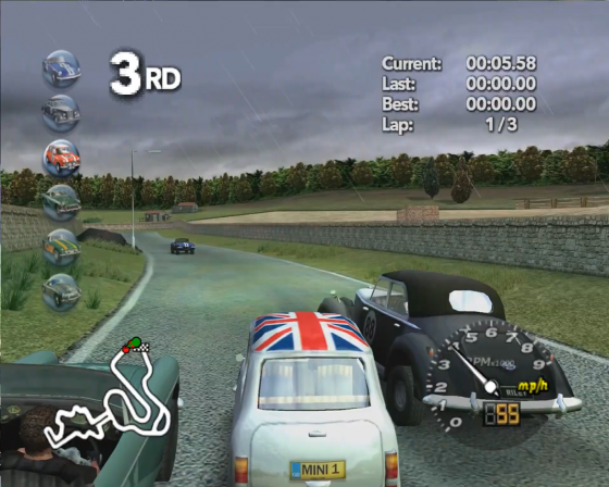 Classic British Motor Racing Screenshot 32 (Nintendo Wii (US Version))