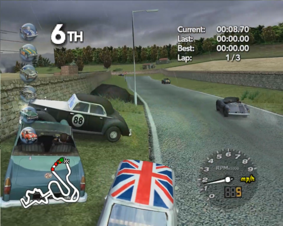 Classic British Motor Racing Screenshot 33 (Nintendo Wii (US Version))