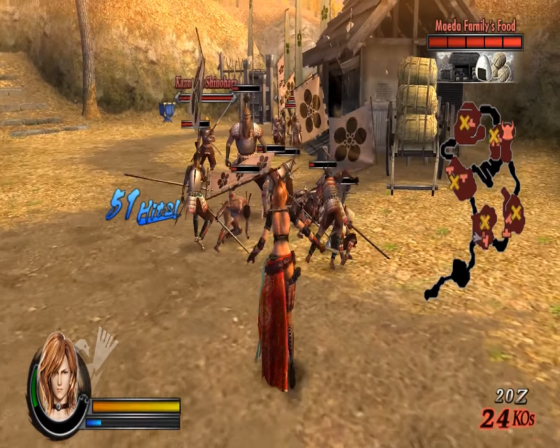 Sengoku Basara: Samurai Heroes Screenshot 14 (Nintendo Wii (EU Version))