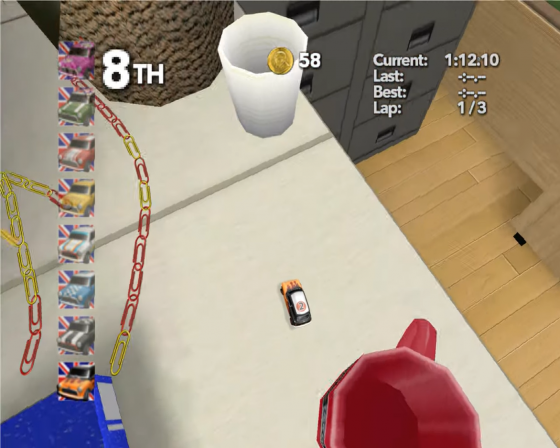 Mini Desktop Racing Screenshot 7 (Nintendo Wii (US Version))