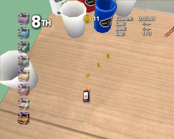 Mini Desktop Racing Screenshot 11 (Nintendo Wii (US Version))