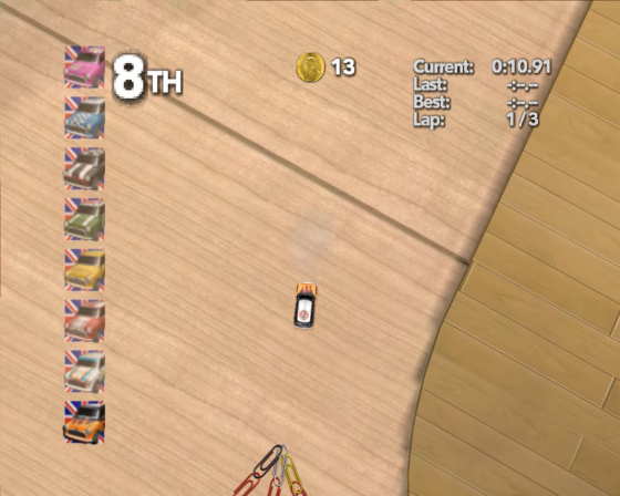 Mini Desktop Racing Screenshot 13 (Nintendo Wii (US Version))