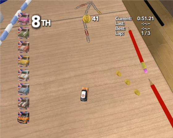 Mini Desktop Racing Screenshot 23 (Nintendo Wii (US Version))