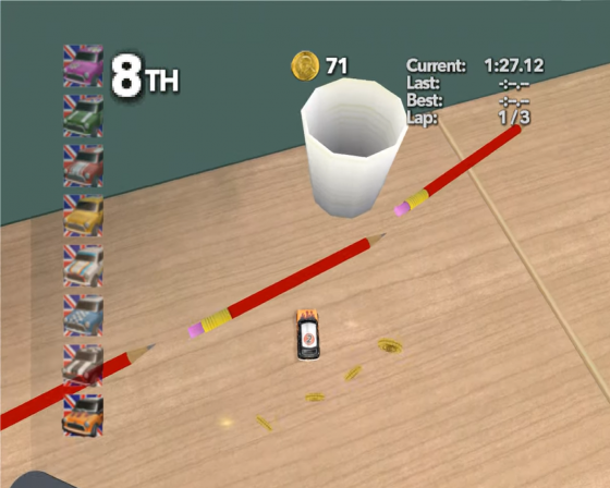 Mini Desktop Racing Screenshot 28 (Nintendo Wii (US Version))