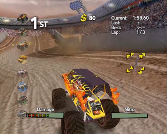 Monster Trux: Arenas Screenshot 26 (Nintendo Wii (US Version))