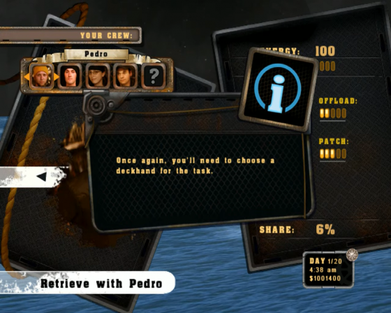 Deadliest Catch: Sea of Chaos Screenshot 18 (Nintendo Wii (US Version))