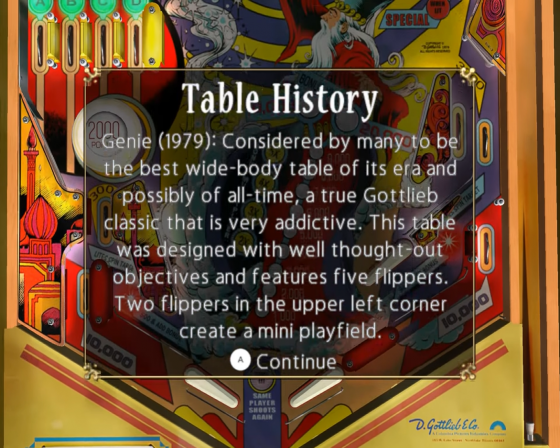 Pinball Hall Of Fame: The Gottlieb Collection Screenshot 12 (Nintendo Wii (EU Version))