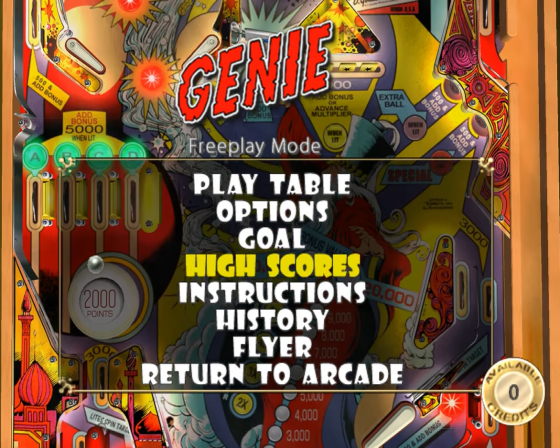 Pinball Hall Of Fame: The Gottlieb Collection Screenshot 18 (Nintendo Wii (EU Version))