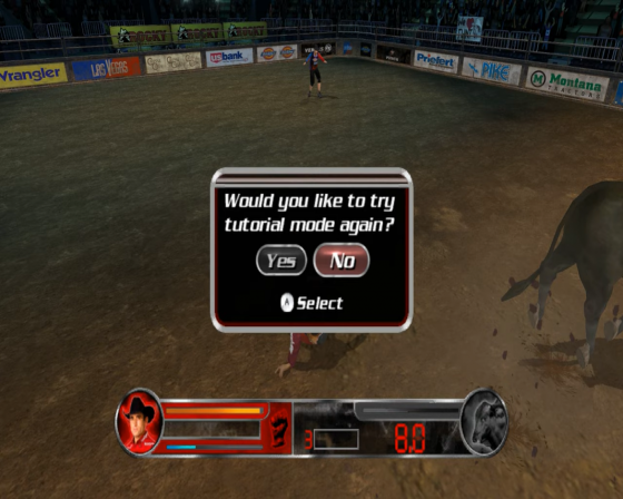 Pro Bull Riders: Out of the Chute Screenshot 12 (Nintendo Wii (US Version))