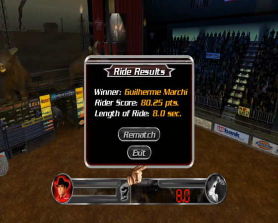 Pro Bull Riders: Out of the Chute Screenshot 16 (Nintendo Wii (US Version))