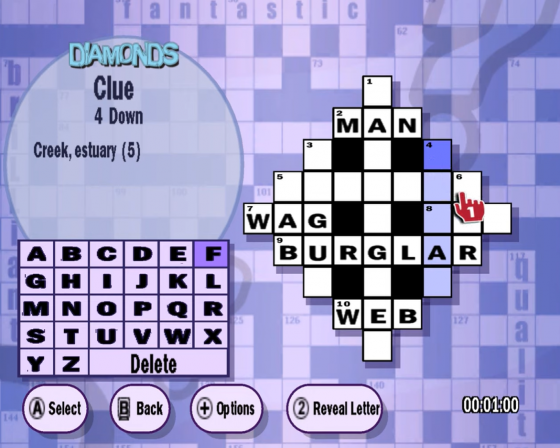 Puzzle Challenge: Crosswords And More! Screenshot 15 (Nintendo Wii (US Version))