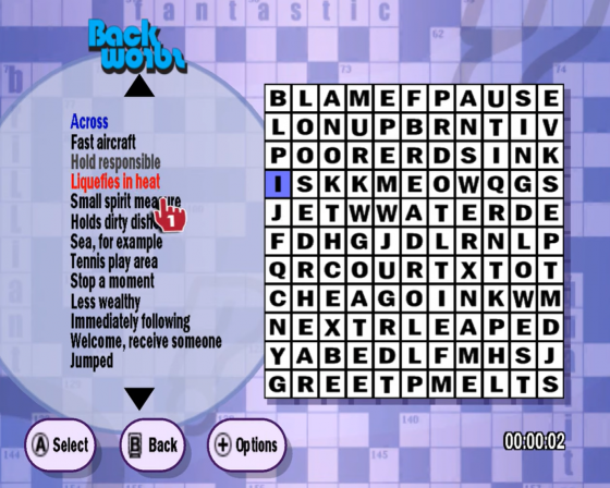 Puzzle Challenge: Crosswords And More! Screenshot 17 (Nintendo Wii (US Version))