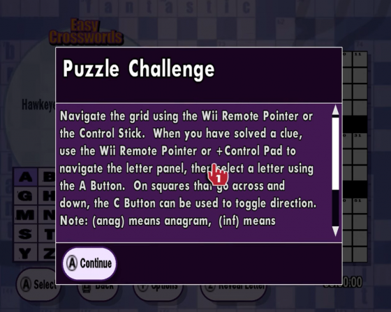 Puzzle Challenge: Crosswords And More! Screenshot 26 (Nintendo Wii (US Version))