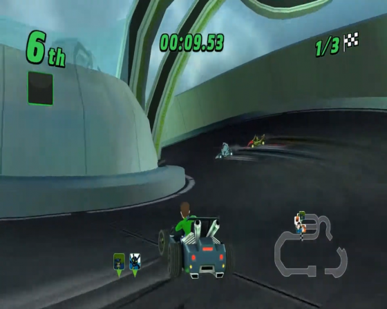 Ben 10: Galactic Racing Screenshot 17 (Nintendo Wii (EU Version))