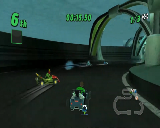 Ben 10: Galactic Racing Screenshot 18 (Nintendo Wii (US Version))