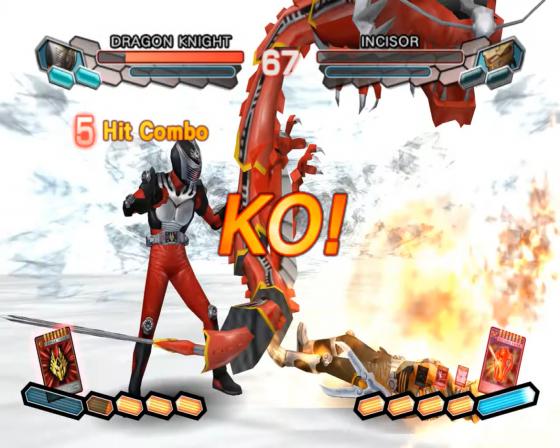 Kamen Rider Dragon Knight Screenshot 7 (Nintendo Wii (US Version))