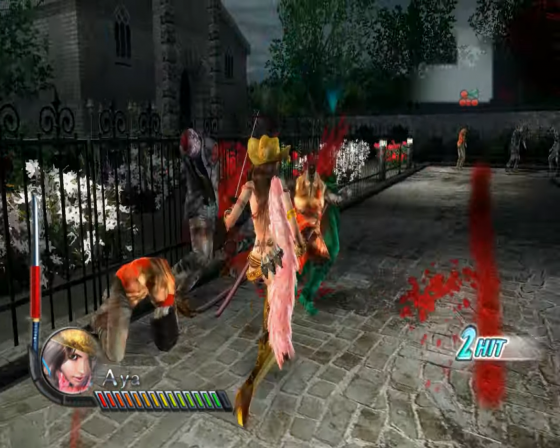 OneChanbara: Bikini Zombie Slayers Screenshot 26 (Nintendo Wii (US Version))