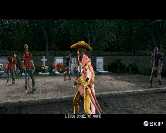 OneChanbara: Bikini Zombie Slayers Screenshot 34 (Nintendo Wii (US Version))