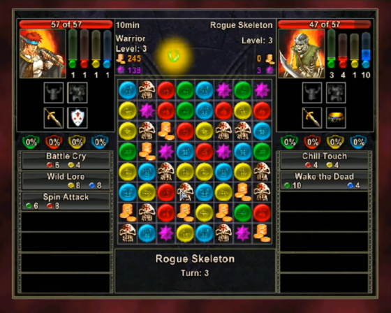 Puzzle Quest: Challenge Of The Warlords Screenshot 5 (Nintendo Wii (EU Version))