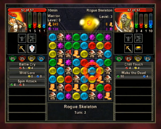 Puzzle Quest: Challenge Of The Warlords Screenshot 6 (Nintendo Wii (EU Version))