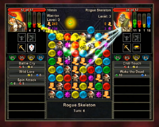 Puzzle Quest: Challenge Of The Warlords Screenshot 9 (Nintendo Wii (EU Version))