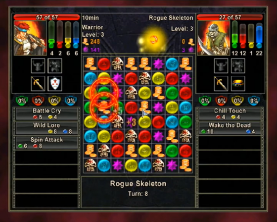 Puzzle Quest: Challenge Of The Warlords Screenshot 11 (Nintendo Wii (EU Version))