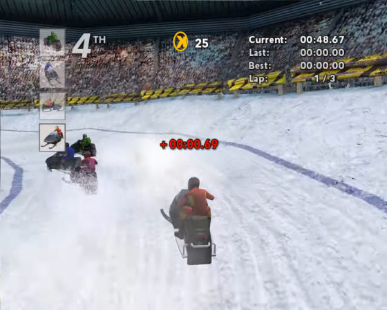 Kawasaki Snowmobiles Screenshot 5 (Nintendo Wii (EU Version))