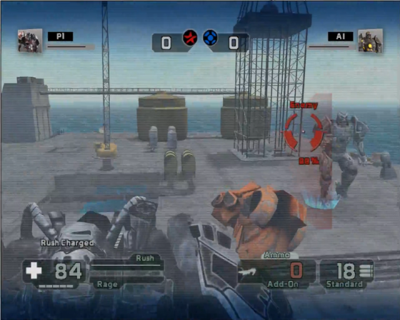 Battle Rage: Mech Conflict Screenshot 10 (Nintendo Wii (US Version))