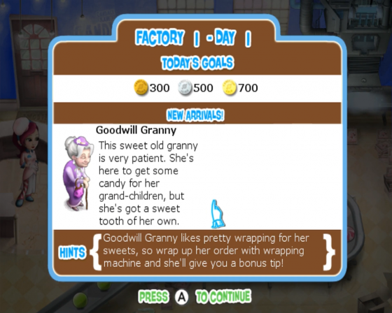 Candace Kane's Candy Factory Screenshot 21 (Nintendo Wii (US Version))